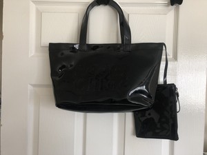 chloe black tote bolsa