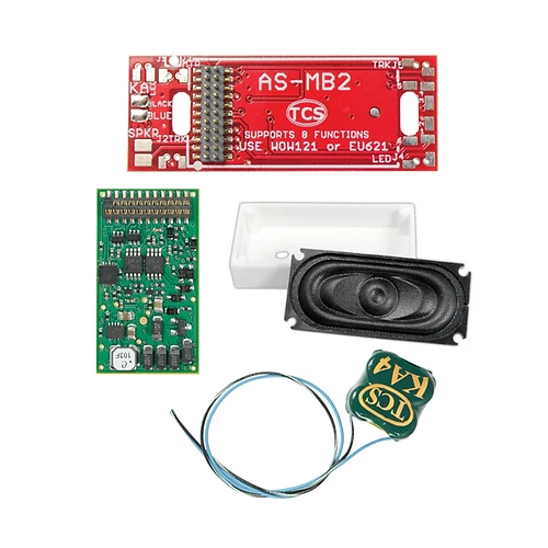 TCS 1787 WDK-KAT-3 DCC Sound Conversion Kit : Kato ALCO RS-2 / EMD SD40 HO Scale - Image 1 of 1