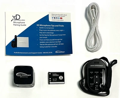 Audio Enhancement XD Teacher Microphone K-STD14 T856 AMX FG1702-04-RF