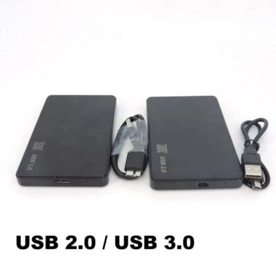 External HD HD Disk Case 2.5 HDD SSD Drive Box 6Gbps 10TB SATA to USB2.0/3.0 - Image 1 of 4
