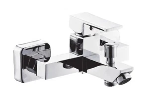 Mezclador Orientable de Baño de Latón Cromado Pulido para Bañera - Imagen 1 de 2