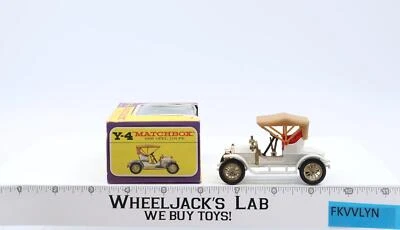 Opel 1909 cupé Y-4 W caja original Lesney Matchbox años 60 Inglaterra Foto 1 de 4