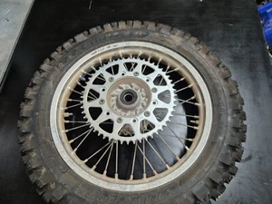 Yamaha WR250F 2002-2024 Rear Wheel Hub Rim Spokes 18 Inch - Picture 1 of 13