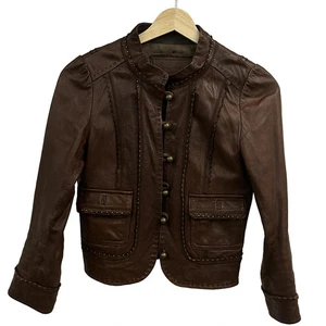 Auth GRACE CONTINENTAL - Brown Jacket - Picture 1 of 4