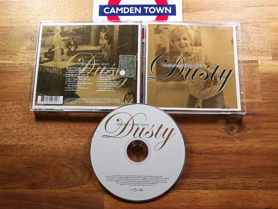 Dusty Springfield - Dusty Sings Classic Soul Cd Perfetto - Immagine 1 di 1