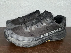 Merrell Agility Peak 5 Trail Shoes Black J068045 Men Size 10.5 EUC - Picture 1 of 11