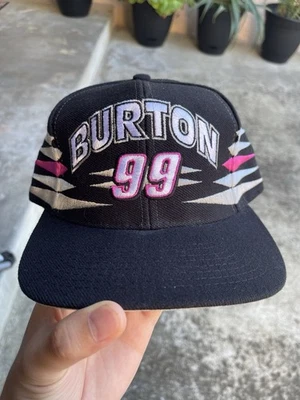Gorra deportiva Nascar vintage con logotipo Burton 99 Snapback Foto 1 de 4