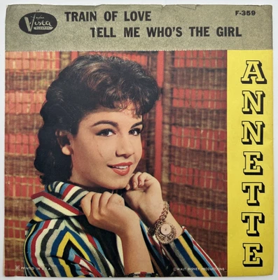 ANNETTE "Train Of Love" 1960 45rpm 7" Single Buena Vista Records – F-359 - Image 1 of 4