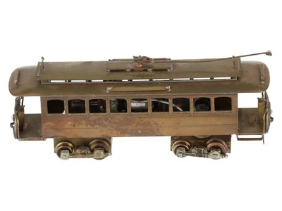 Andeco HO Scale BRASS Trolley Car - Image 1 of 4