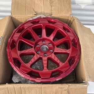 20x9 Black Rhino Rotor candy red Primm raid wheels 6X120 - Picture 1 of 8