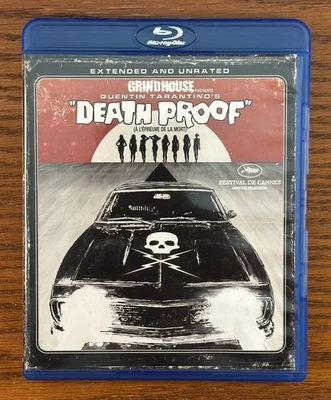 Death Proof: Extended and Unrated (Blu-ray, 2007) Quentin Tarantino, Grindhouse - Image 1 of 3