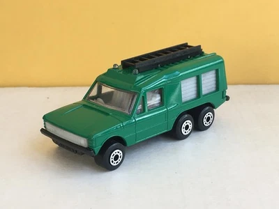 Matchbox Carmichael Commando green with ladder made in Bulgaria 1982 - Image 1 of 4