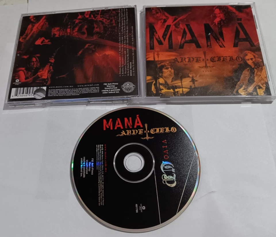 Mana Arde Cielo Tested Music CD Foto 1 de 1