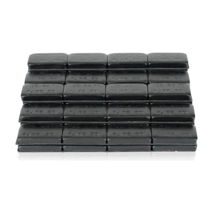 1oz Wheel Weights Stick-On Adhesive Tape Tire Balancer 72 Pcs 1 Box Black - Picture 1 of 5