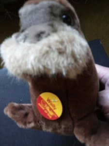 Steiff Walross Wally Vintage 80er Jahre 9 in lang 6 in hoch - Bild 1 von 9