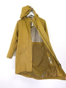 Seasalt Plant Hunter 2 Coat Raincoat Size 8 Waterproof Parka Mustard Fleece Top - Picture 1 of 15