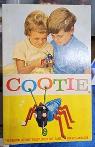 Vintage 1949 Cootie Bug Spiel Schaper #200 OVP mit Beilagen 99% komplett - Bild 1 von 7