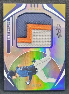 2022 Panini Absolute #P-BP Brett Phillips Patches #1/99 - Picture 1 of 2
