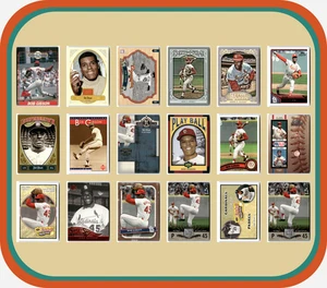 Bob Gibson – 16 Card Lot – Topps Gypsy Queen, Panini Cooperstown, UD Sweet Spot - Picture 1 of 21