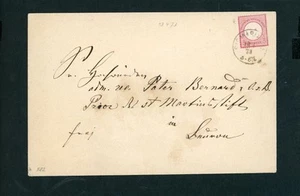 Reich alemán Michel número 25 franqueo individual Sigmaringen - Imagen 1 de 2