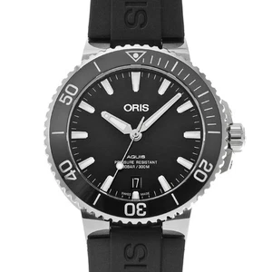 Orologio Uomo Oris ORIS Aquis Date 01 733 7732 4134-07 8 21 05PEB Nero Oris - Foto 1 di 6