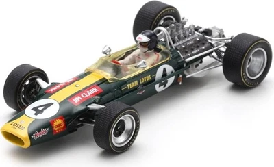 Lotus 49 No.4 Winner South African GP 1968 Jim Clark in 1:43 scale by Spark - Image 1 of 3