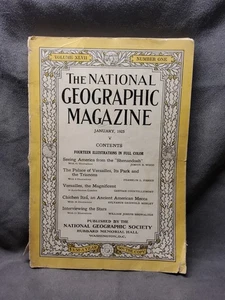 National Geographic Magazine  January 1925 No  Insert - Picture 1 of 4