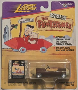 JOHNNY LIGHTNING ~ BARNEY RUBBLE'S SPORTS CAR / THE FLINTSTONES 1998 - Picture 1 of 3