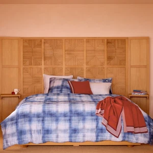 LACOSTE LDENIM Quilt Cover Set Denim - Picture 1 of 10