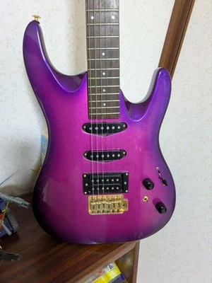 Guitarra Eléctrica Aria Pro 2 Magna Púrpura Proii Foto 1 de 4