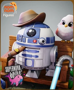 Chibi R2D2 - Star Wars | Bemalte Vorbestellung / Unbemalte Optionen - Bild 1 von 14