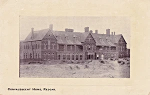 FRT Pre 1919 Postcard, Convalescent Home, Redcar, Yorkshire - Picture 1 of 1