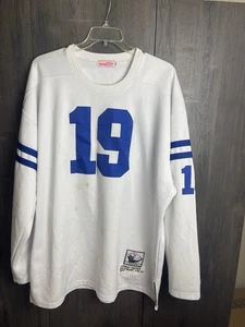 Johnny Unitas #19 1970 Baltimore Colts Mitchell & Ness Throwback Jersey Adult60 - Picture 1 of 11