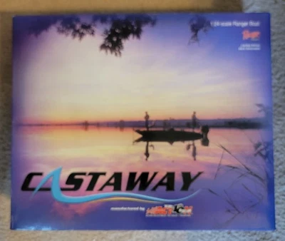 Rusty Wallace #2 Miller Lite Action Náufrago 1/24 Ranger bote y remolque - Usado en Excelente Condición Foto 1 de 4