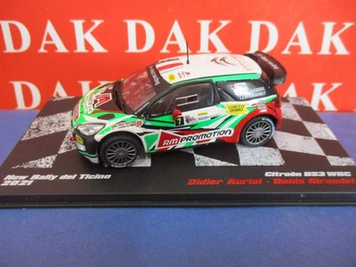 Die cast 1/43 Modellino Auto Citroen DS3 WRC New Rally del Ticino 2021 D. Auriol - Immagine 1 di 4