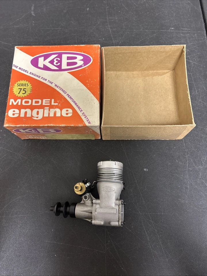 K & B Torpedo 40 R/C Airplane Front Rotor Engine Series 75 M12 - Image 1 of 4