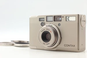 [ MINT ] Contax Tix Carl Zeiss 28mm F/2.8 Point ＆ Shoot APS Camera From JAPAN - Picture 1 of 13