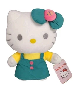 Hello Kitty Peluche 10" Grande Sprinkles Fiocco Vestito Autentico Nuovo Sanrio Peluche Nuovo con etichette - Foto 1 di 4