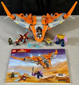 LEGO 76107 Marvel Thanos Ultimate Battle 674pz 2018 Completo Usato - Tutte e 6 le Pietre - Foto 1 di 5