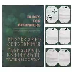 Booklet - Runes for Beginners - Elder Futhark - approx. 8.26 " x 5.59" - 28 pgs. - Imagen 1 de 8