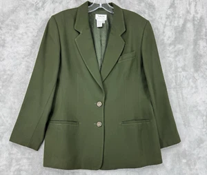 Vintage Talbots Blazer Womens 10 Wool Gold Buttons Career Classic Lined Nautical - Picture 1 of 11