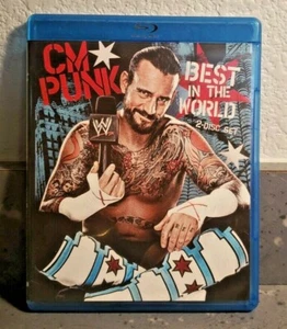 CM Punk Best In The World (2 Disc Blu-ray Set) LN - Picture 1 of 2