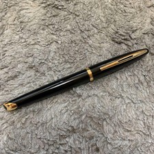 Rare WATERMAN Carene Black Sea GT Fountain Pen Nib Medium Nearly Unused 924/MN