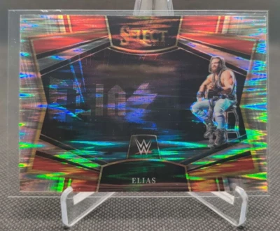 2023 Panini Select WWE #16 Elias SNAPSHOTS SILVER FLASH PRIZM wrestling card - Image 1 of 2