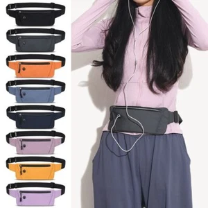Nylon Hidden Waist Bag Waterproof Mobile Phone Case Fashion Sports Belt Pouch - Picture 1 of 20