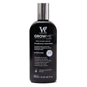 Watermans Grow Me Hair Growth Shampoo 250ml DHT Blocking Biotin Argan Anti Loss - Picture 1 of 7