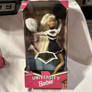 Bambola Barbie Cheerleader Purdue University 1996 Mattel n. 19868 B08 - Foto 1 di 5