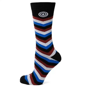 Captain America Chevron Stripe Herren Socken - Bild 1 von 1