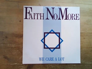 Faith No More We Care A Lot 1A/1B 1st Press VG Vinyl LP Record Album MDR1 - Picture 1 of 4