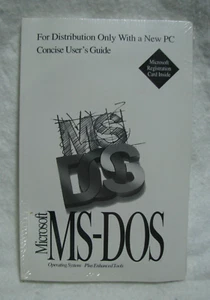 MS-DOS Sistema Operativo Più Strumenti Avanzati Manuale Dischi COA Sigillati - Foto 1 di 3